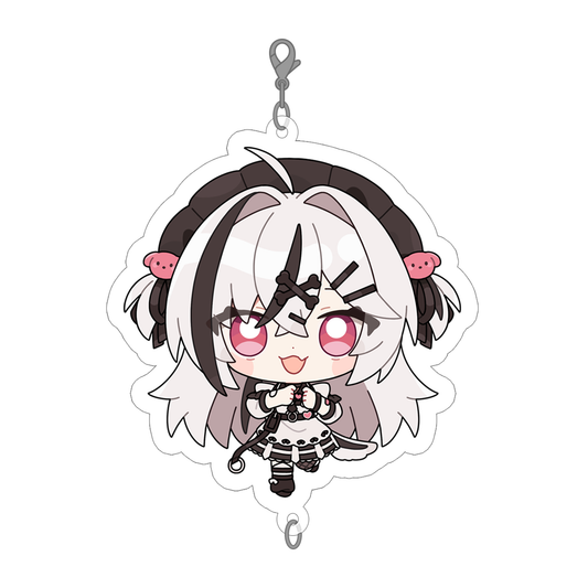 繋がるアクリルキーホルダー(わンころ)