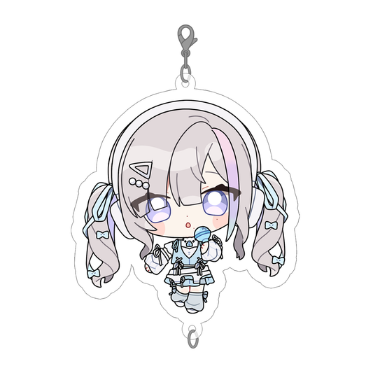 繋がるアクリルキーホルダー(久々湊るい)