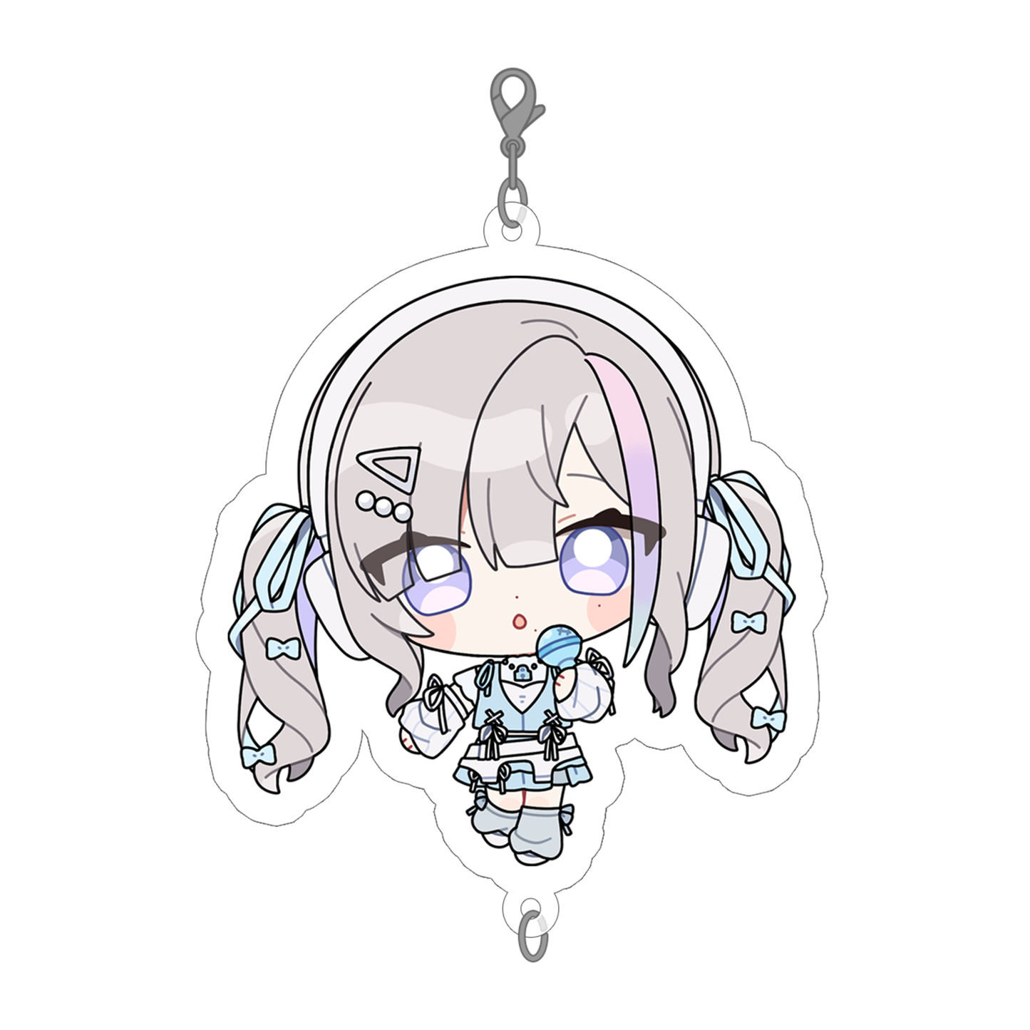 繋がるアクリルキーホルダー（久々湊るい）