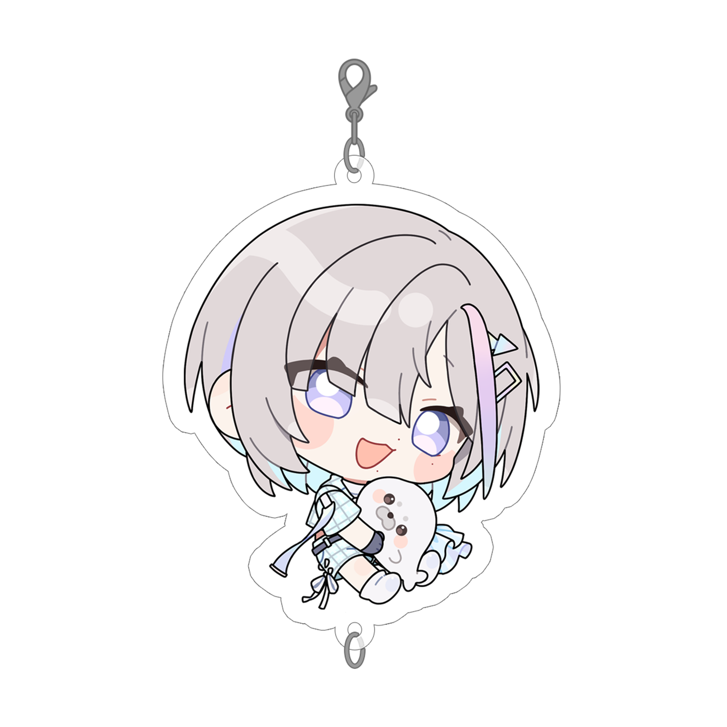 繋がるアクリルキーホルダー（久々湊るい）